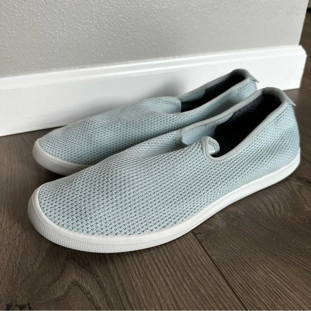 Allbirds Tree Loungers Slip On Shoes Loafers Light Blue Color Size 12 Men’s